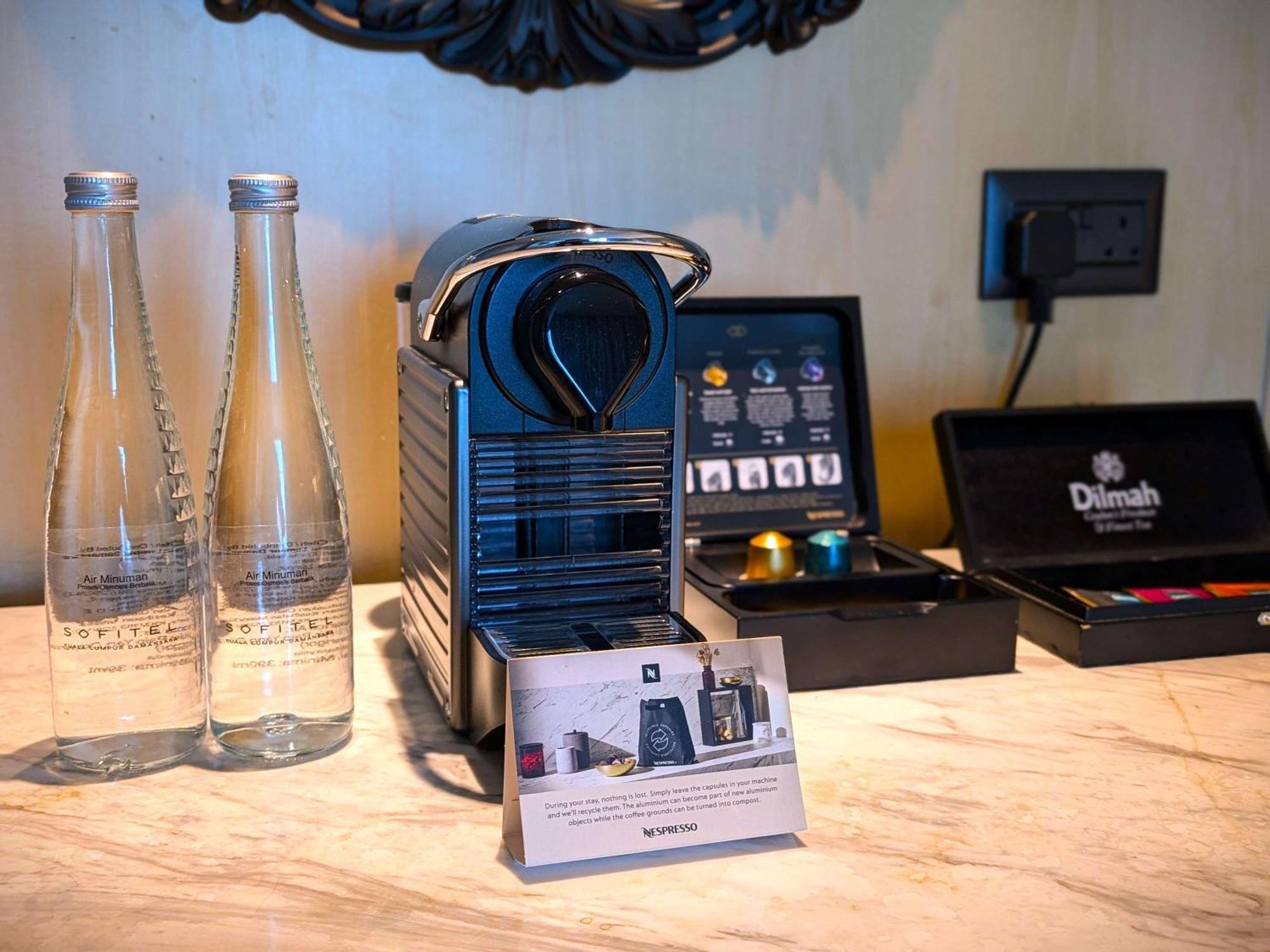 Sofitel Kuala Lumpur Damansara Hotell Exteriör bild A Nespresso machine
